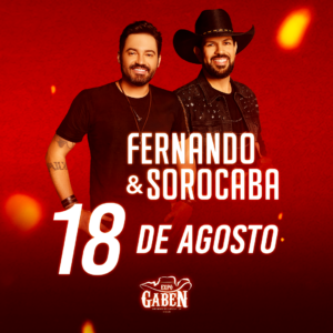 Ingresso Sexta-feira – Show Fernando e Sorocaba – Camarote GABEN